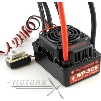 RC náhradní díl GROUND-WP-SC8 120A voděodolné ESC pro auta