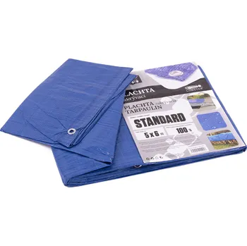 Lobster Standard zakrývací plachta modrá, 6 x 5 m