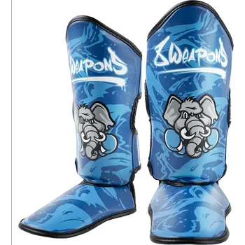 Fotbalový chránič 8 WEAPONS Dětské Chrániče holení JIPE - modré L/XL