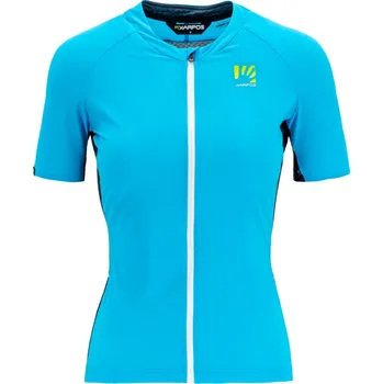 cyklistický dres KARPOS Cyklistický dres s krátkým rukávem - PRALONGIA - tyrkysová