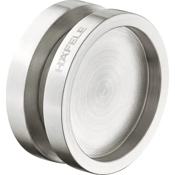 Dveřní kování Häfele Oboustranné madlo na skleněné dveře TAXO / Nerez