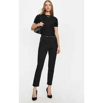 Dámské kalhoty lola_casademunt Kalhoty z materiálu LF2414008 Černá Regular Fit XS