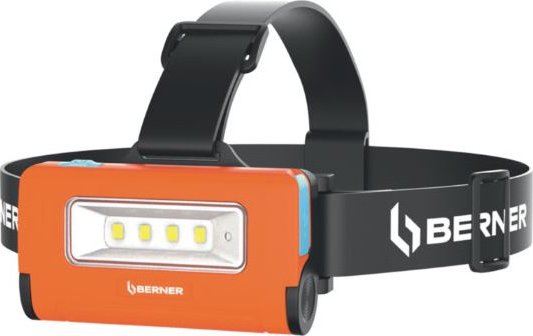 BERNER Svítilna AKU čelová 2v1