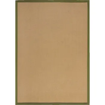 Hans Home Kusový koberec Herringbone Border Kira Green - 160x230 - doprava zdarma
