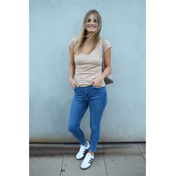 tričko M.ASCH-Be original Basic Short - Cream L