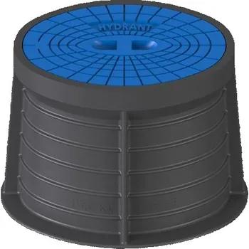 poklop Poklop hydrantový PLASTUS, HYDRANT, víko modré, můstek, HECKL