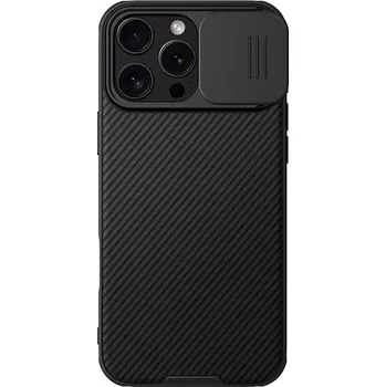 Pouzdro na mobilní telefon Nillkin CamShield PRO Zadní Kryt pro Apple iPhone 16 Pro Max Black