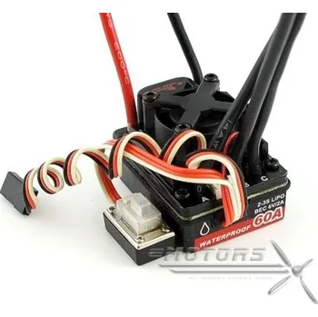 RC náhradní díl Ground-WP-60A-SL voděodolný ESC pro auta