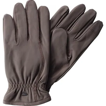 Rukavice RUKAVICE CAMEL ACTIVE LEATHER GLOVES DARK BROWN