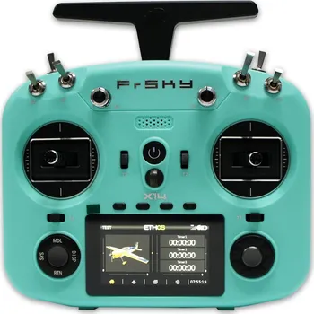 RC model letadla Frsky TWIN X14 M1 Zelená
