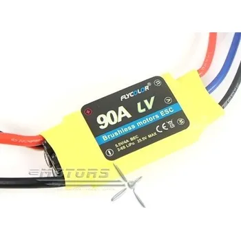 RC model letadla Flycolor 90A ESC BEC 5.5V/4A