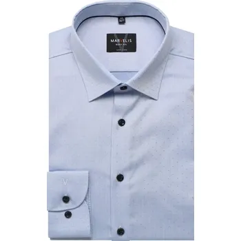 Pánská košile Marvelis pánská společenská košile Body Fit 750864 11 Modrá 40