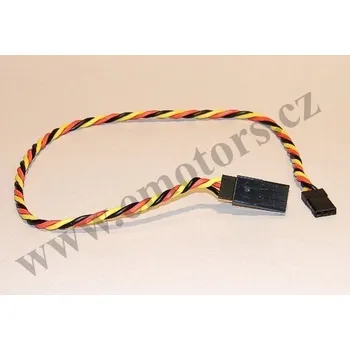 RC vybavení 30cm točený prodlužovací servokabel (JR) standart