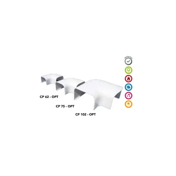 Klimatizace Tecnosystemi Koleno ploché CP 062 OPT