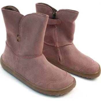 Dívčí sněhule Froddo Barefoot zimní boty s membránou G3160238 Dark Pink EUR 30