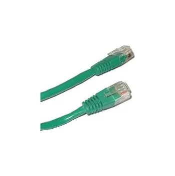 Síťový kabel XtendLan PK-UTP5E-0025-GRN Patch, Cat5E, UTP, 0,25m, zelený
