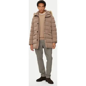 Pánská casual bunda Hetregó Vatovaná bunda Parker 8N436M Béžová Regular Fit 56