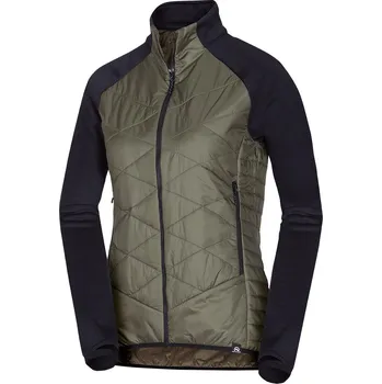 Dámská mikina Northfinder Dámská turistická hybridní mikina SUSIE, zelená, XS