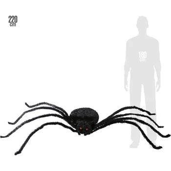 Karnevalový doplněk Gigantický pavouk 220 cm