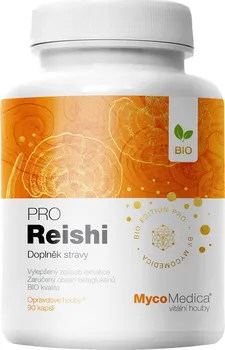 Přírodní produkt MycoMedica Reishi Pro 500 mg BIO 90 cps.