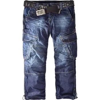 Pánské kalhoty Thor Steinar - jeans kapsáče Stahlheim II mittelblau Barva: Modrá, Vel: L/32