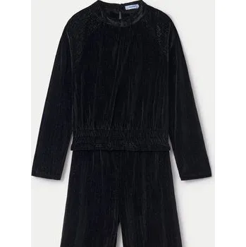 Mayoral Sada halenka a kalhoty 7553 Černá Regular Fit 16Y