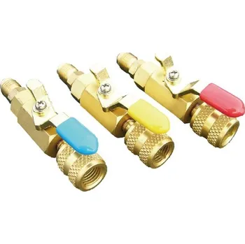 Klimatizace Tecnosystemi Sada kohoutů R22-R407 3 ks