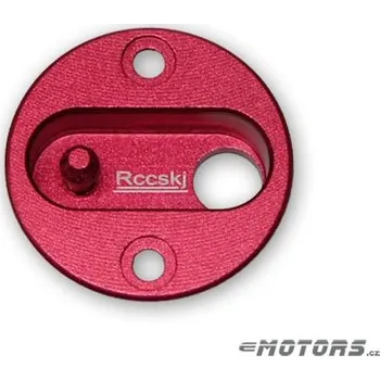 CNC koncovka hadičky (červená)