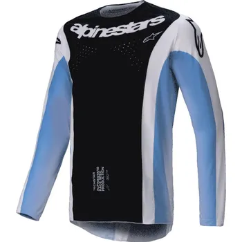 Moto bunda Dres TECHSTAR MELT, ALPINESTARS (černá/modrá) 2025 S