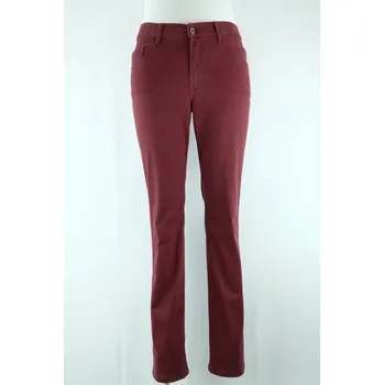 PIONEER DÁMSKÉ NEDENIMOVÉ JEANS BETTY - BORDO 38/32