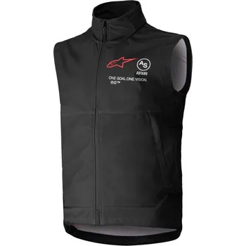 Moto bunda Vesta TECHSTAR SOFTSHELL, ALPINESTARS, dětská (černá) 2026 L