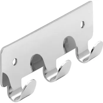 Věšák Siro Set nástěnných věšáků SICILIA 3 / Lesklý Chrom