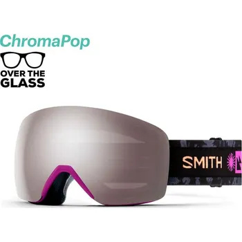 Snowboardové brýle Smith Skyline vivid violet | cp sun platinum mirror 2025 - Odesíláme do 24 hodin