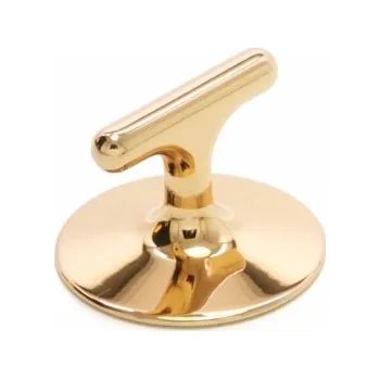 Nábytkové kování Rujzdesign Úchytka knopka STYLLA / Zlatá lesklá