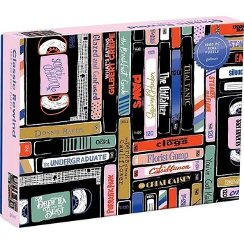 Puzzle GALISON Videokazety 1000 dílků