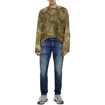 Pánské džíny DŽÍNY DIESEL 2019 D-STRUKT TROUSERS BLUE