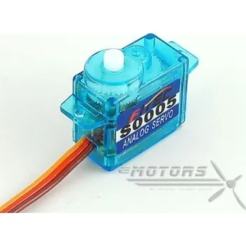 RC vybavení FS0005 0.12sec/1kg Micro Analog servo