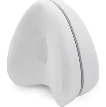 Polštář Klínový ortopedický polštář mezi nohy a kolena bílý