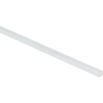 Nábytkové kování Emuca Skleněné těsnění pro hliníkový dveřní profil PLUS 11 / Šedá 2,35 m