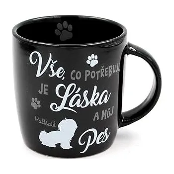 Nekupto Hrnek s potiskem Maltézák