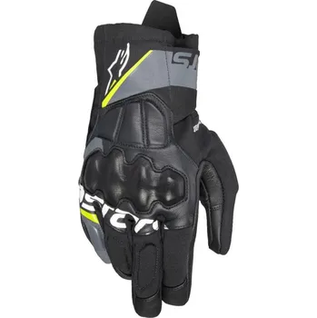 Moto rukavice Rukavice COROZAL 3 DRYSTAR, ALPINESTARS (černá/tmavě šedá/žlutá fluo) 2026 4XL