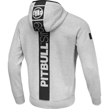 Pánské oblečení PitBull West Coast Pánská mikina Stafford KP - šedá XL