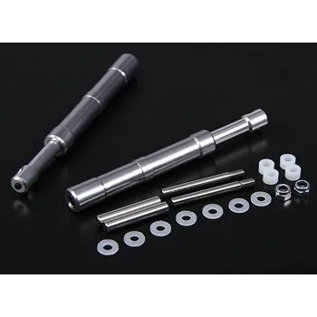 RC vybavení 100mm podvozkové nohy odpružené (lehká slitina) pro třídu 60-120