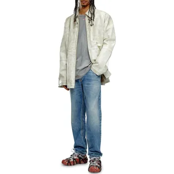 Pánské džíny DŽÍNY DIESEL 2023 D-FINITIVE TROUSERS BLUE DENIM