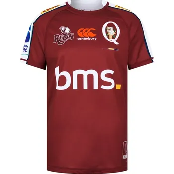Pánské tričko Canterbury Queensland Reds Home Shirt 2024 Adults Red/White M