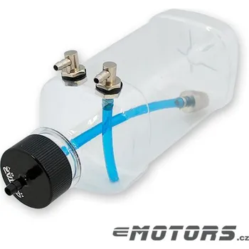 Palivová nádrž 360ml transparentní benzínová nádrž - černá