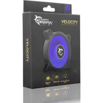 Hra White Shark 1260-01W-L VELOC, Ventilátor PC, 120mm