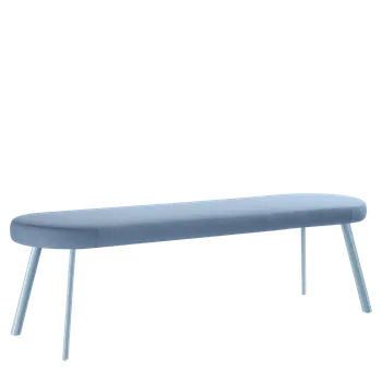 SPOT SP-490-3-NC, 3 místná lavice , čalouněný sedák