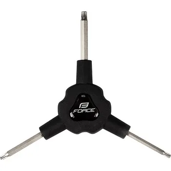 Force Klíč Y torx trojstranný T20/T25/T30 černý