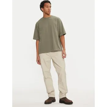 Calvin Klein Jeans Kalhoty z materiálu J30J326263 Béžová Straight Fit 32_34